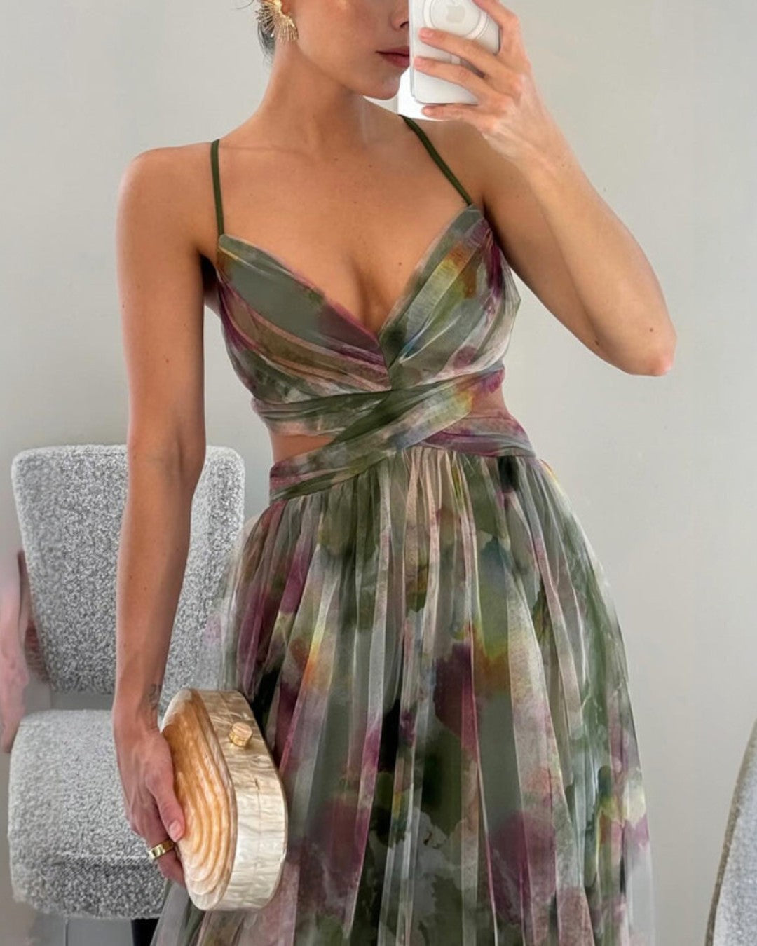 MÁRIA™ | Giselle | Virágmintás maxiruha
