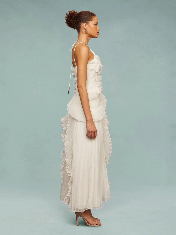 MÁRIA™ | Elena | Ocean Whirlpool hosszú ruha