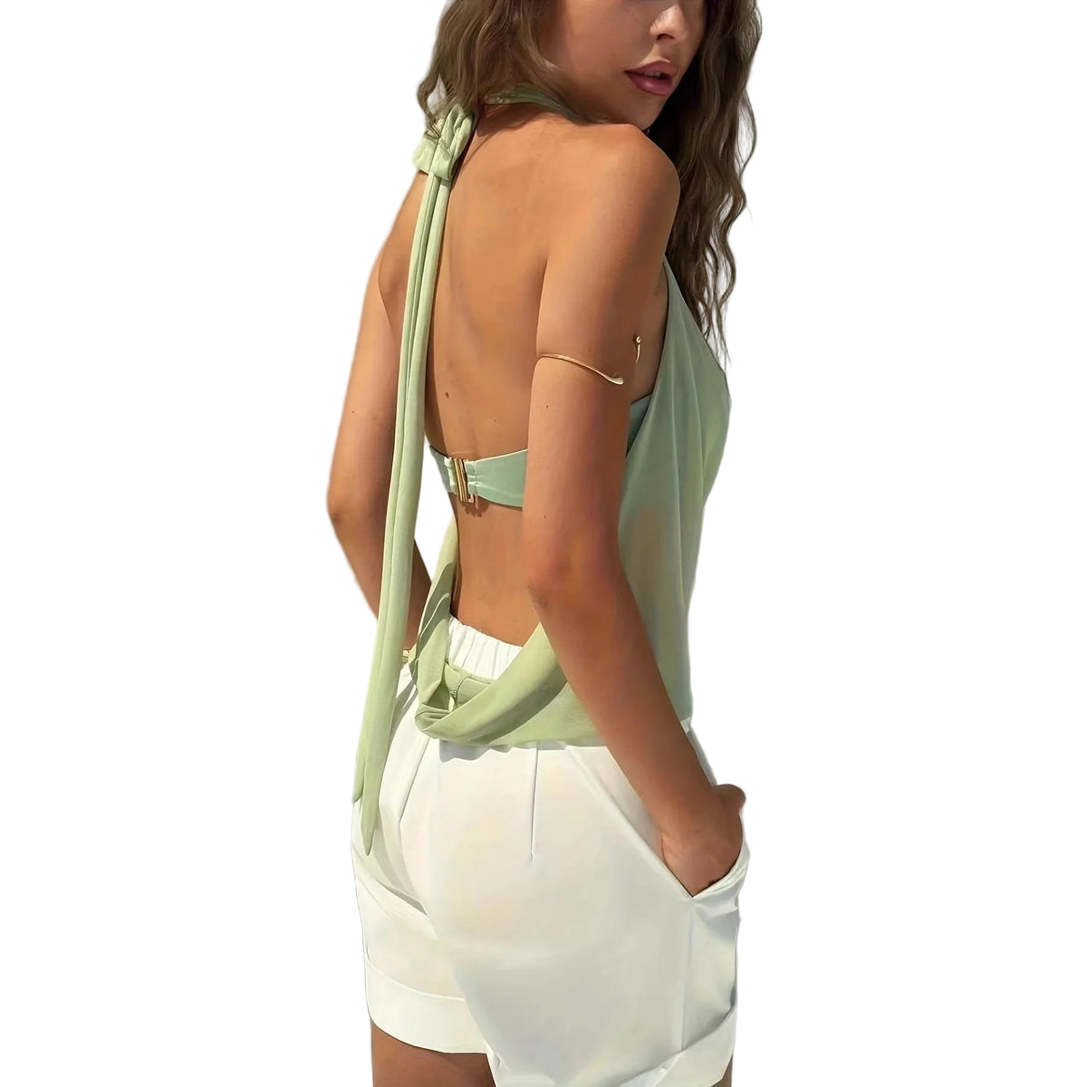 MÁRIA™ | Capri | Nyakba Kötős Top