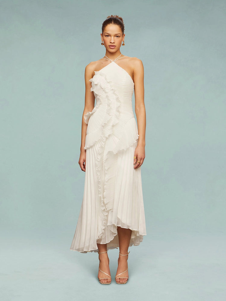 MÁRIA™ | Elena | Ocean Whirlpool hosszú ruha