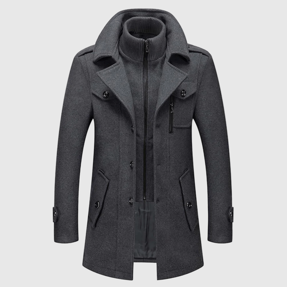 MÁRIA™ | Zayn | Gyapjú trench coat