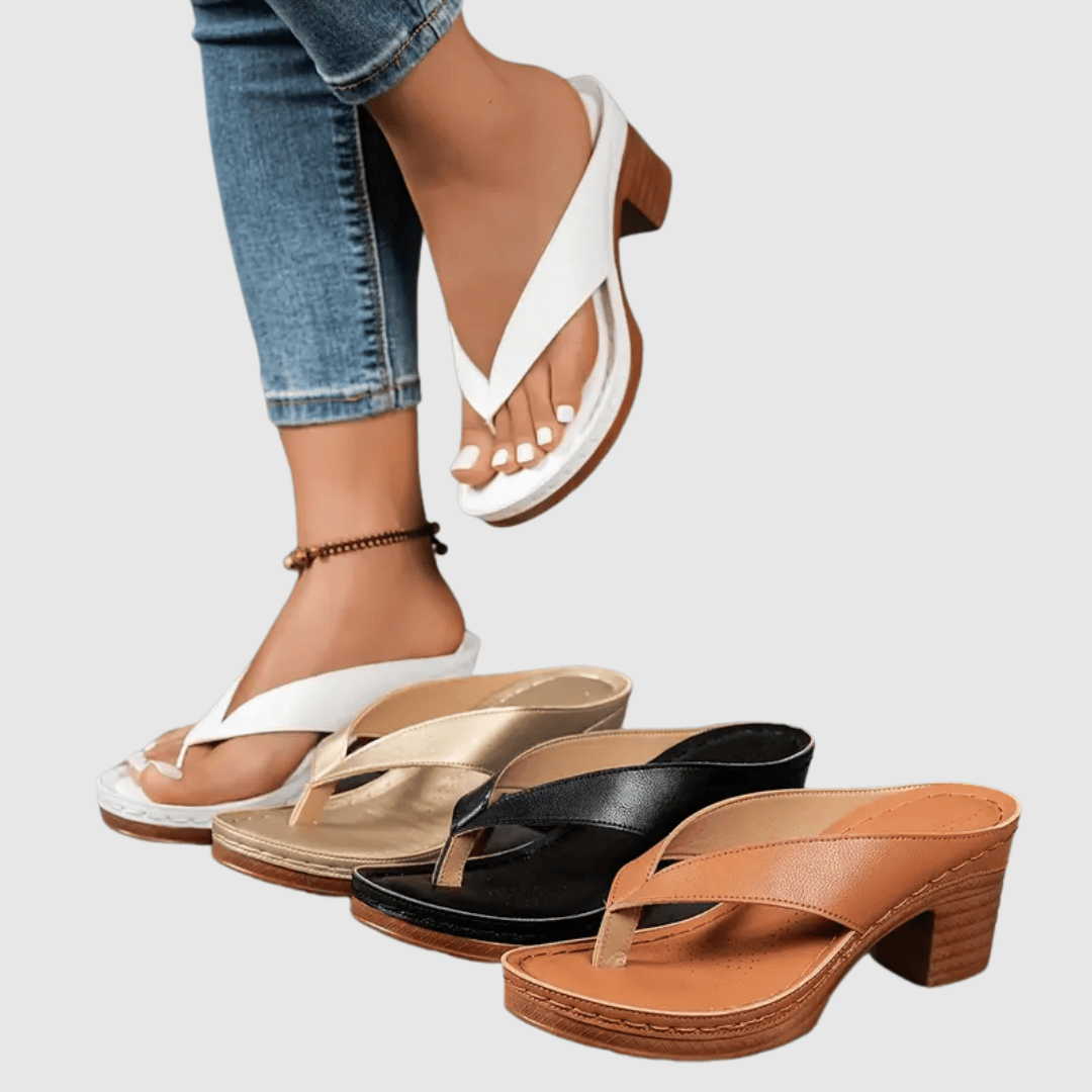 MÁRIA™ | Nina | Kényelmes magassarkú szandál