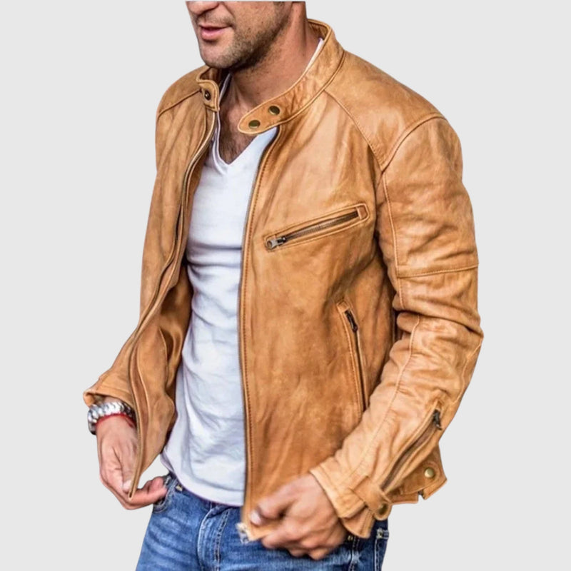 MÁRIA™ | Norbert | Modern Bőrkabát