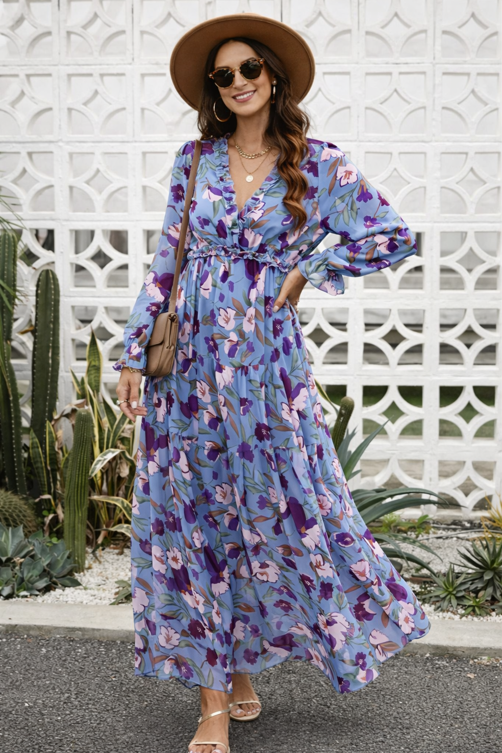 MÁRIA™ | Floral | Hosszú ruha