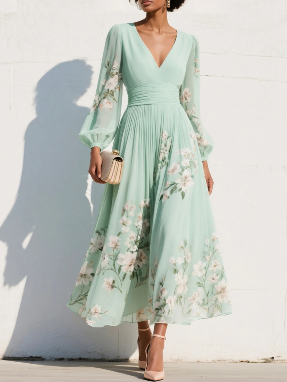 MÁRIA™ | Cora | Elegáns maxiruha