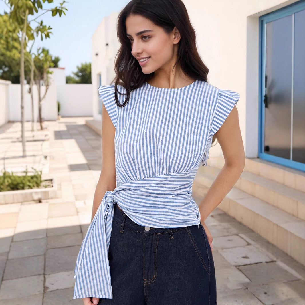 MÁRIA™ | Marina | Csíkos Alakkiemelő Top