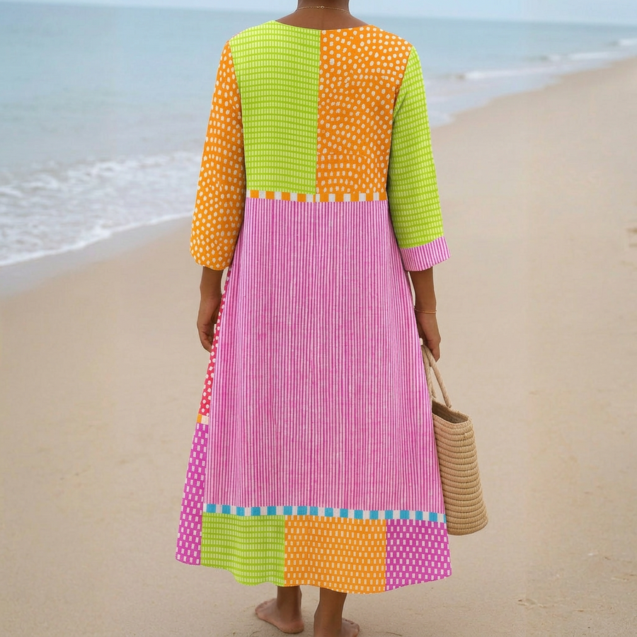 Ágnes – Modern maxi ruha