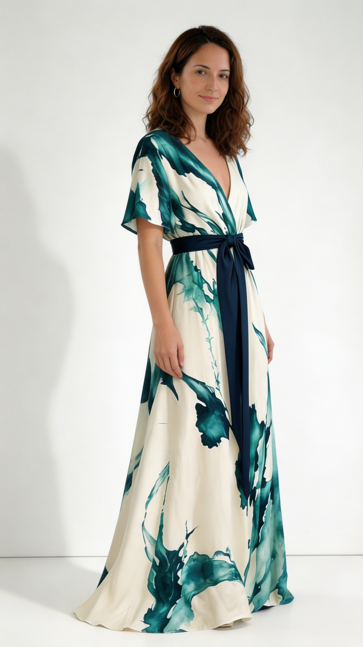 MÁRIA™ | Marina Akvarell | Elegáns ruha
