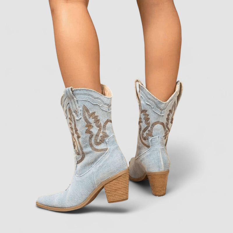 MÁRIA™ | Emőke | Ortopédiai Cowboy Csizma