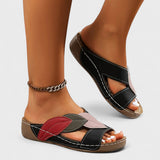 MÁRIA™ | Solveig | Klapki slip-on