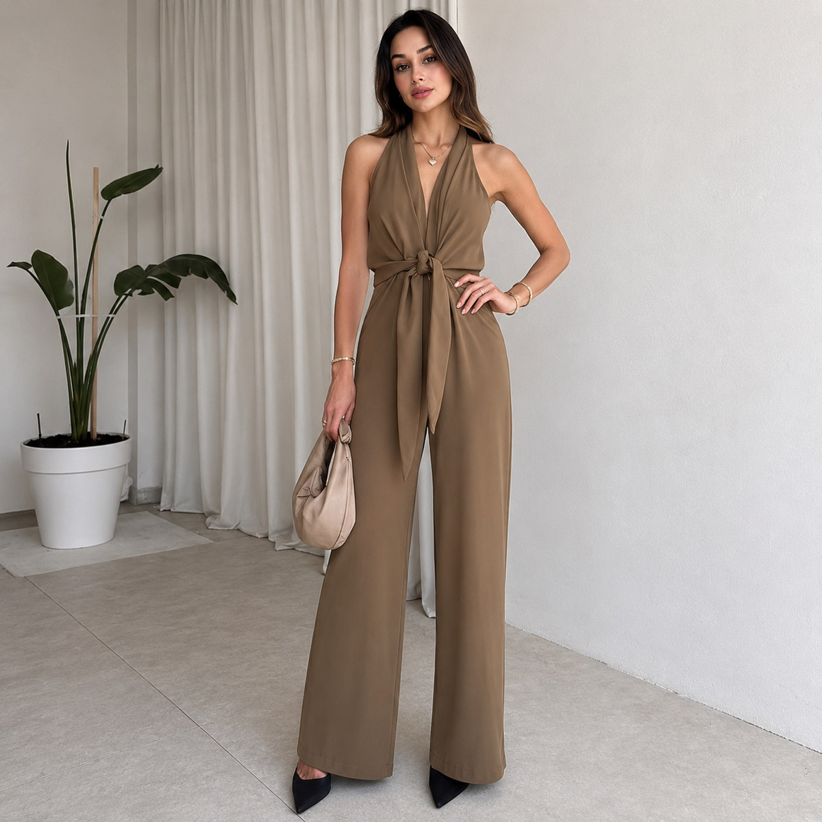 MÁRIA™ | Panna | Elegáns Overall