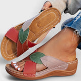 MÁRIA™ | Solveig | Klapki slip-on