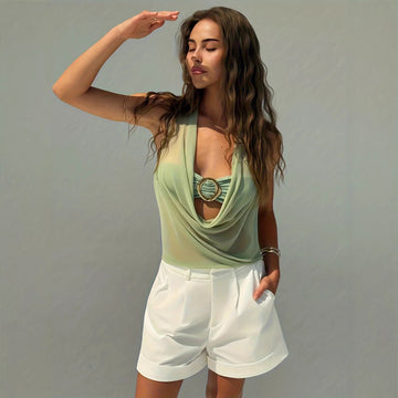 MÁRIA™ | Capri | Nyakba Kötős Top