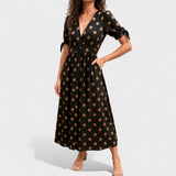 MÁRIA™ | Valentina | Modern pöttyös ruha