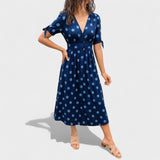 MÁRIA™ | Valentina | Modern pöttyös ruha