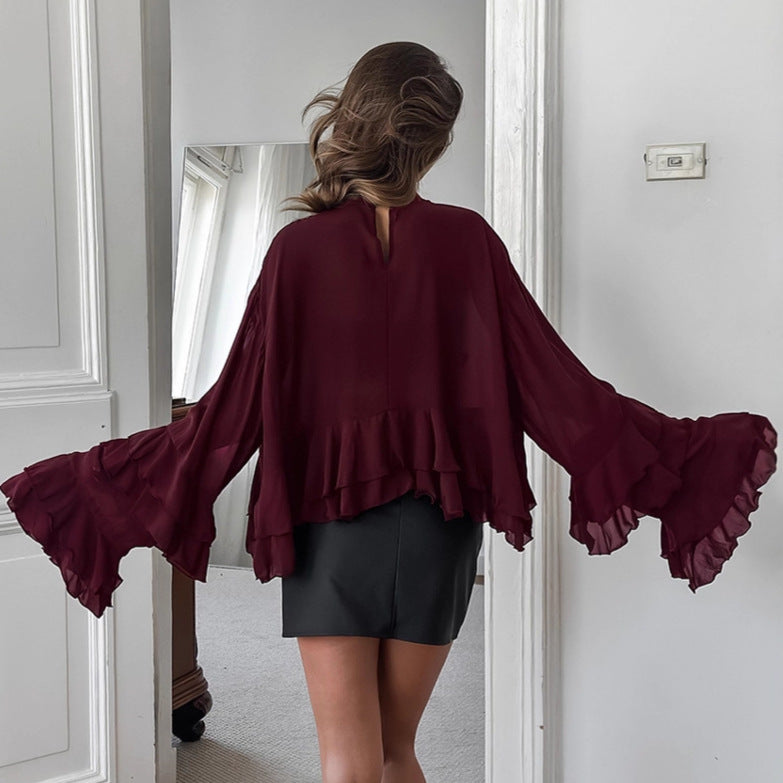 MÁRIA™ | Eloise | Elegáns Fodros Blúz