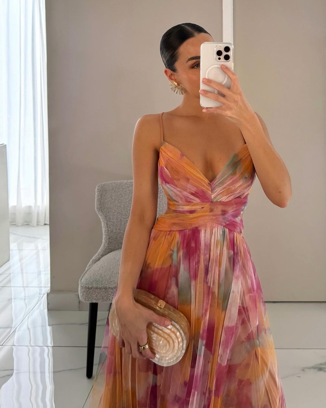 MÁRIA™ | Giselle | Virágmintás maxiruha