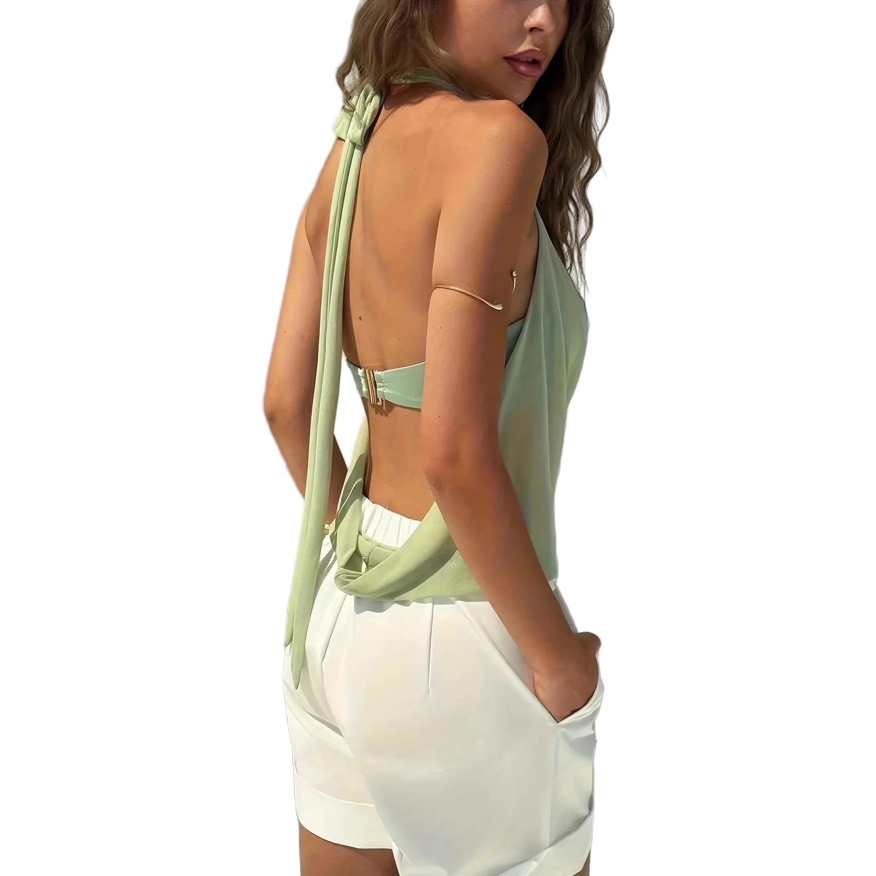 MÁRIA™ | Capri | Nyakba Kötős Top