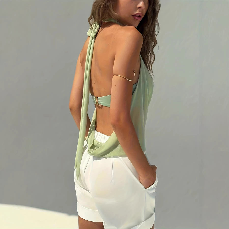 MÁRIA™ | Capri | Nyakba Kötős Top