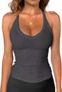 MÁRIA™ | Riviera | Bordázott V-nyakú Top