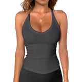 MÁRIA™ | Riviera | Bordázott V-nyakú Top