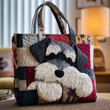 MÁRIA™ | Schnauzer | Kézzel készített steppelt táska
