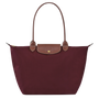 MÁRIA™ | Longchamp | Bordó Shopper Táska