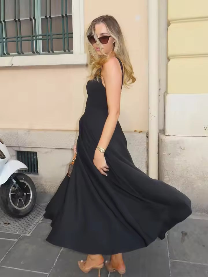 MÁRIA™ | Grace | Kockás mintás midiruha