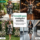 MÁRIA™ | Elisa | Elegáns virágmintás sifonruha