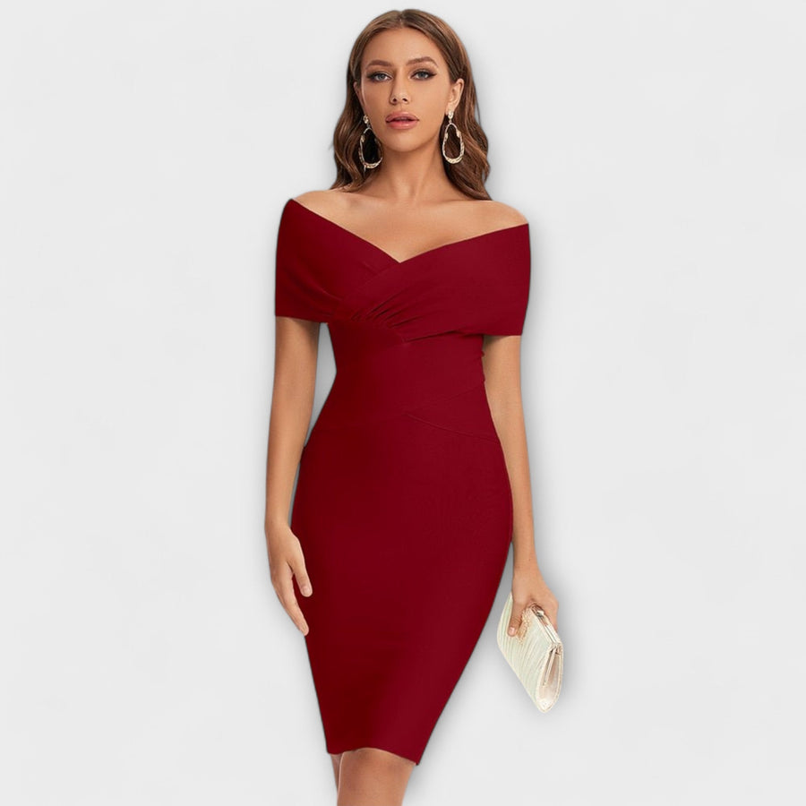 MÁRIA™ | Lara | Elegáns Rövid Ruha
