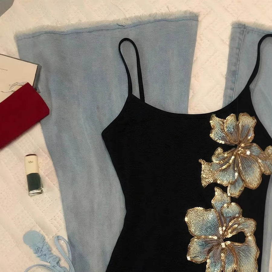 MÁRIA™ | Arizona | Mintás Halter Top