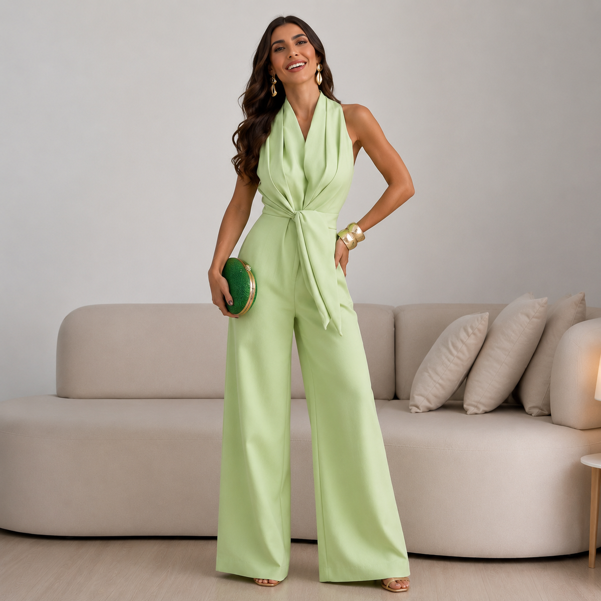 MÁRIA™ | Panna | Elegáns Overall