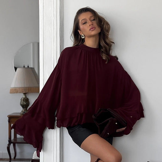 MÁRIA™ | Eloise | Elegáns Fodros Blúz