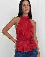 MÁRIA™ | Esme | Nyitott Hátú Halter Top