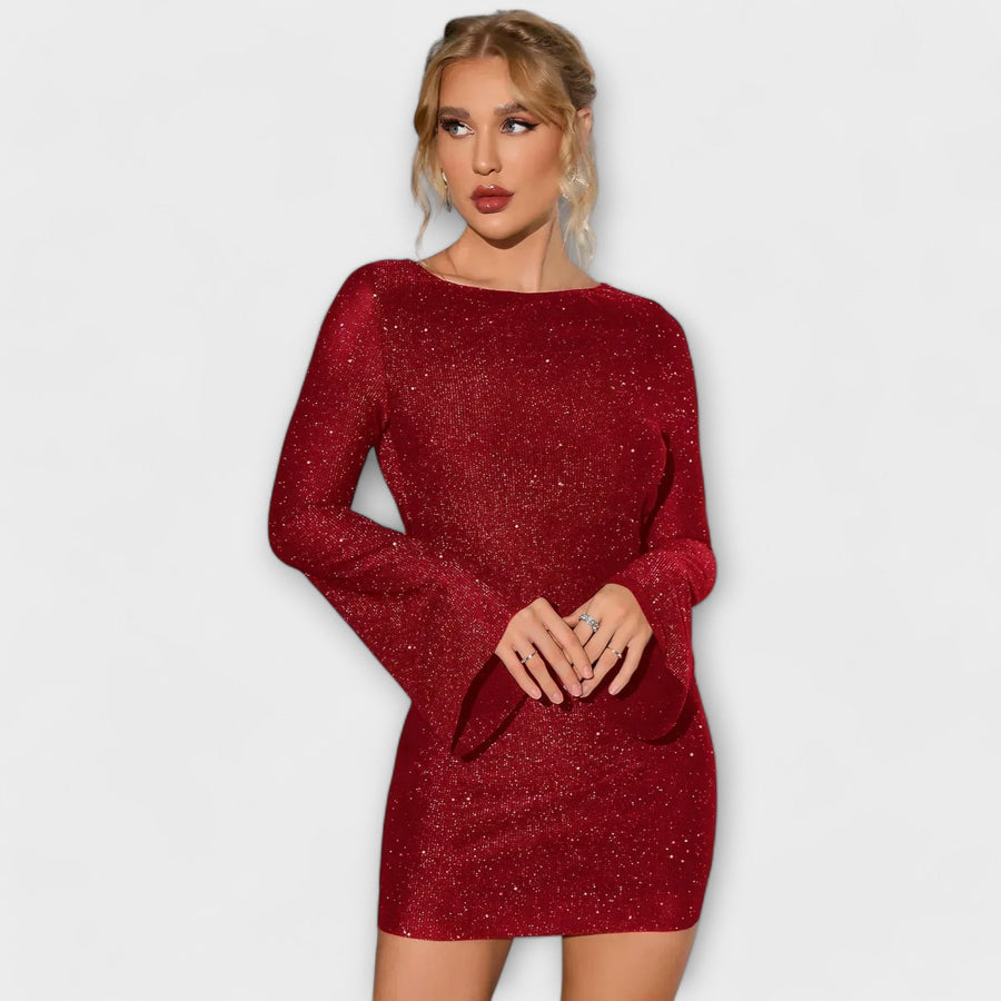 MÁRIA™ | Lana | Nyitott Hátú Rövid Ruha