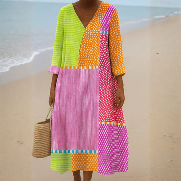 Ágnes – Modern maxi ruha