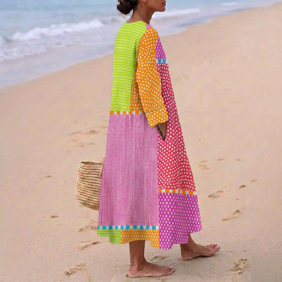Ágnes – Modern maxi ruha