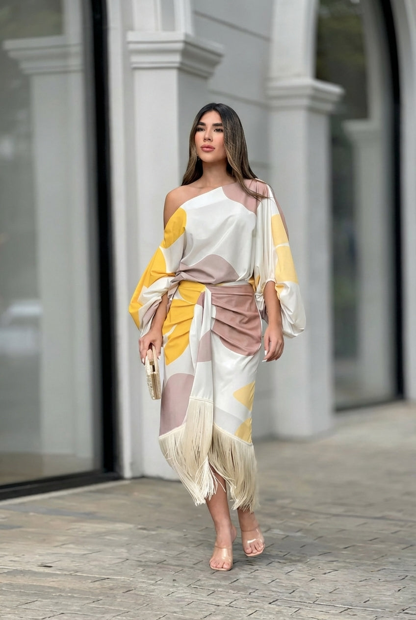 MÁRIA™ | Daniela | Kétrészes szett rojttal