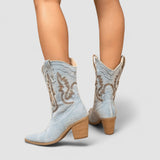 MÁRIA™ | Emőke | Ortopédiai Cowboy Csizma